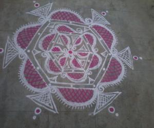 Rangoli: Friday kolam!